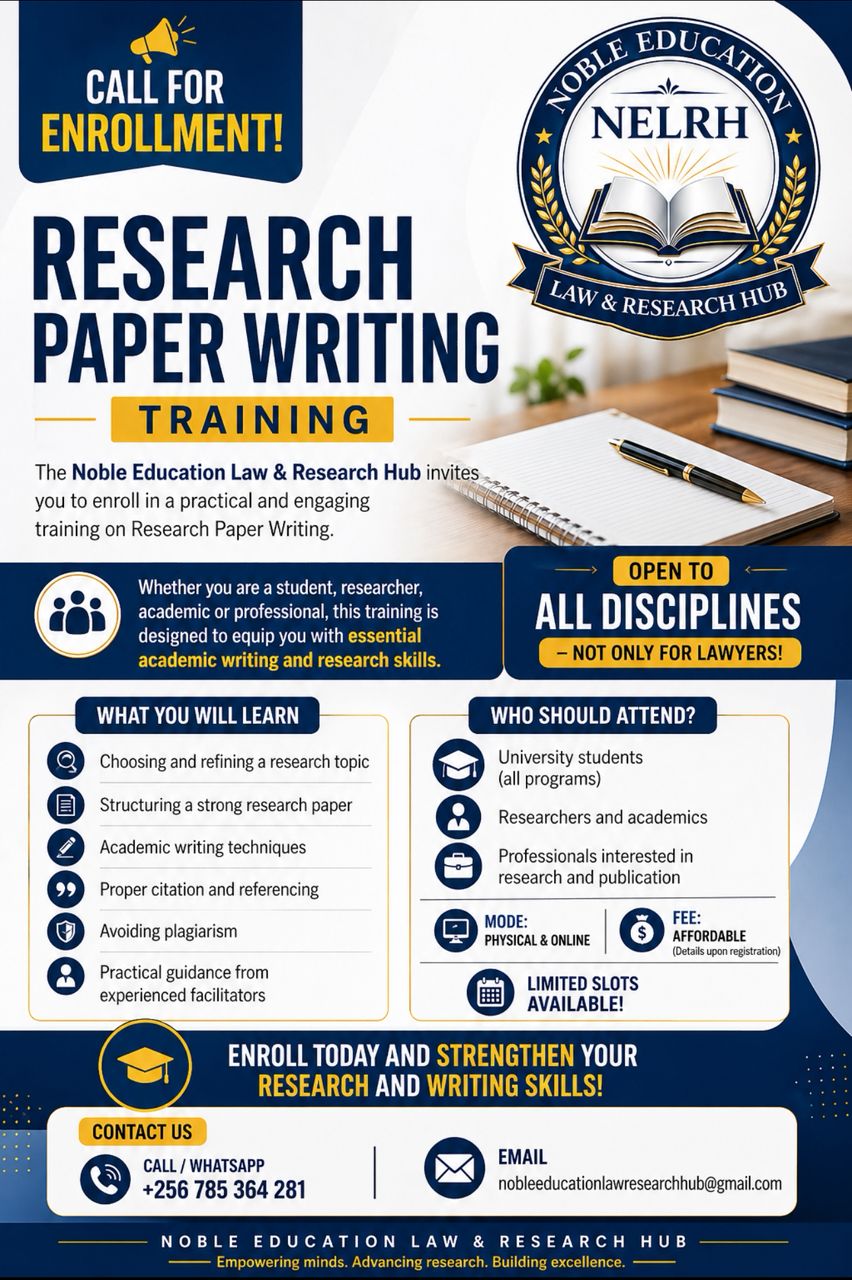 RESEARCH PAPER WRITING(COHORT 1)